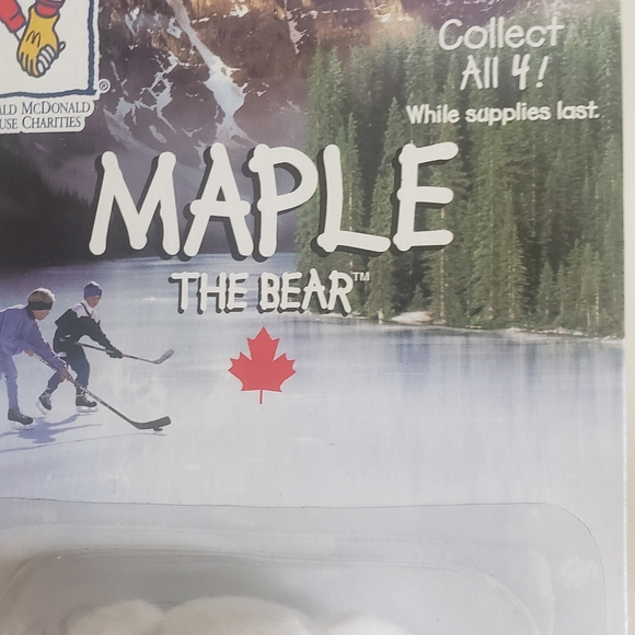 Beanie Baby Ty Maple Canada Bear 1997 - Picture 3 of 5